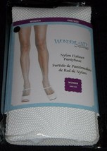 Halloween Costume Adult Woman&#39;s White Fishnet Nylons Tights Pantyhose One Size - £10.38 GBP