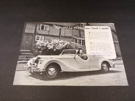 The Riley Open Sports 3-Seater Sales Brochure 1950 - £70.28 GBP