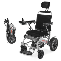 VEVOR Electric Wheelchair 300lbs Foldable13-Mile All-Terrain Adjustable ... - $698.99