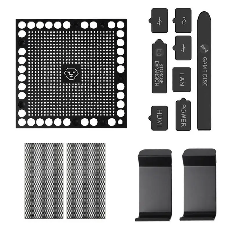 Host Dust Proof Cover Mesh Filter Stopper Kit for Series X Console Anti-dust - £16.58 GBP