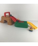 Fisher Price Little People Wheelies Play N Go Construction Playset Stora... - $36.58