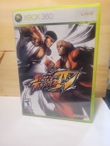 Street Fighter IV (Microsoft Xbox 360, 2009) With Manual Tested Complete  - $9.35