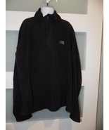 THE NORTH FACE Fleece Thin Hiking 1/4 ZIP Pull Over Black Jacket Size S ... - €20,12 EUR