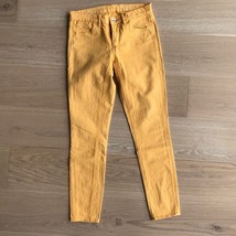 Madewell Skinny Skinny Ankle Jeans Mustard Yellow sz 25 - $29.99