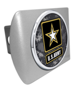 army camo seal brushed trailer hitch cover usa made - £63.94 GBP