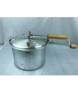 VTG Original Detonator High Temp Aluminum Stove top  Popcorn Popper Hand... - £7.65 GBP