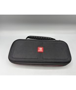Nintendo Switch Black Travel Carrying Case With Handle Game Storage - $10.35