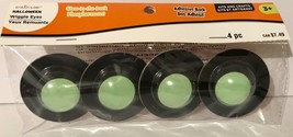 Creatology Halloween WIGGLE EYES Glow In The Dark ~ Pkg of 4 Pieces NEW - £7.76 GBP