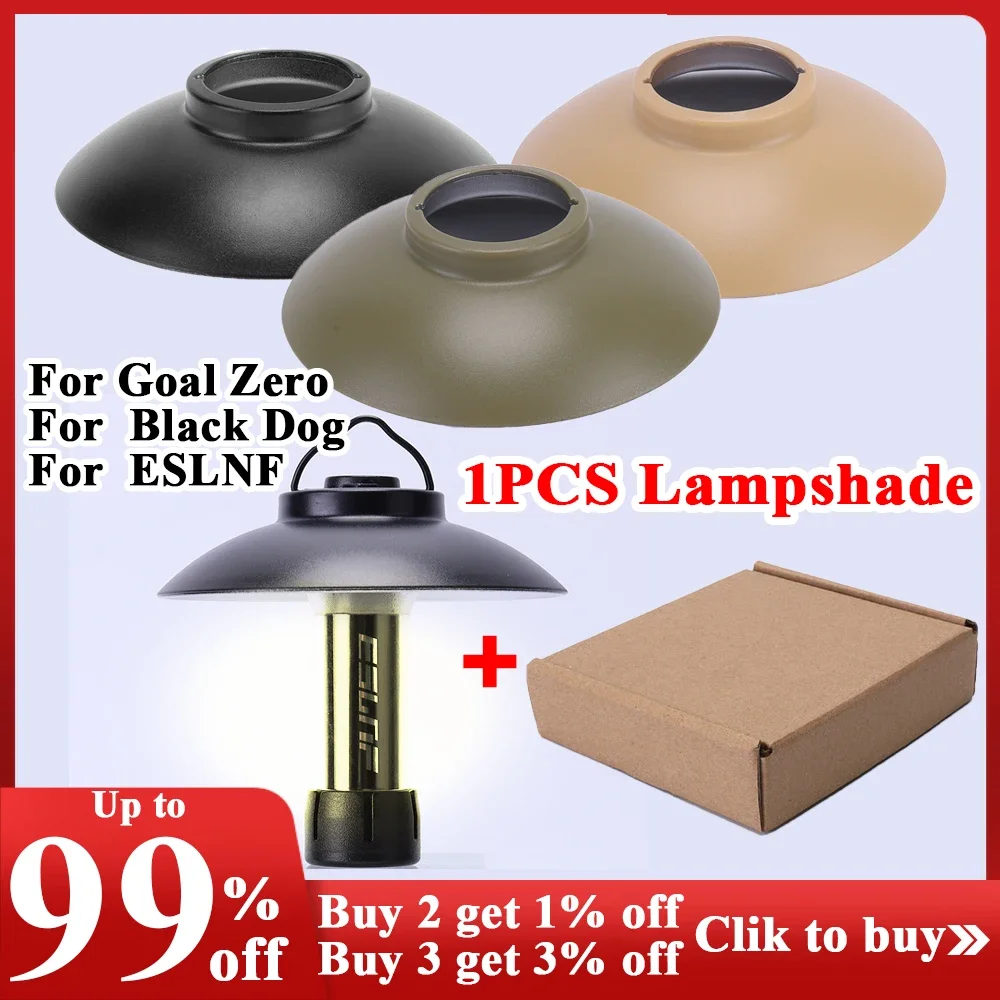 1PCS Camping Lantern Lampshade For Goal Zero Black Dog ESLNF Flashlight - £8.47 GBP+