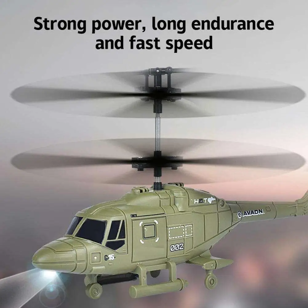 RC 2.5 Helicopter Military Fight Super Cool Remote Control War Aircraft Mod - £17.18 GBP