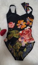 Gottex Floral Art One-Piece Women&#39;s Bathing Suit Size 10 NWT RTLP $168 - £38.83 GBP