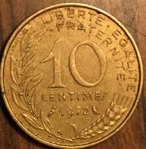 1972 France 10 Centimes Coin - £1.01 GBP