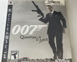 James Bond 007: Quantum of Solace (Sony PlayStation 3 PS3, 2008) +Manual - $15.90