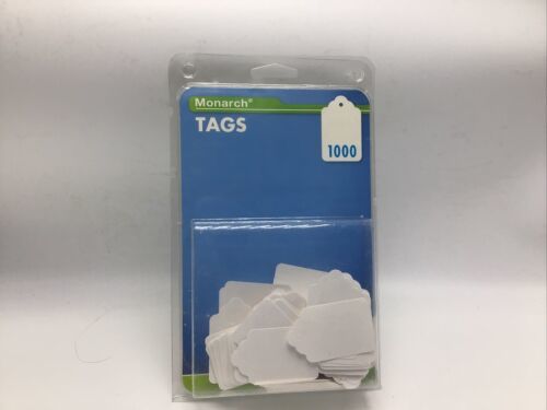 Monarch White Marking Tags 1-3/4" x 1-1/8" Open Box - £11.74 GBP