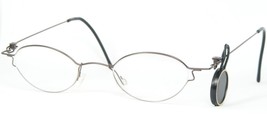 Vintage Menia 4073 452 Pale Mauve Eyeglasses Glasses Unique Frame 42-21-147mm - $98.98