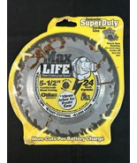 Oldham 550C42410 Max Life 5-1/2 x 24 Tooth Carbide Cordless Saw Blade 10... - €8,50 EUR