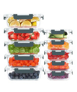 10 Pack Glass Food Storage Containers, Meal Prep Containers with Lids, A... - $121.49