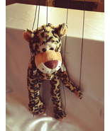 Long John Tiger String Marionette, Pull Line Interactive Game, handmade and Educ - $15.00
