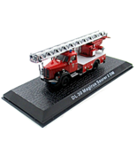 FIRE DEPARTMENT - MAGIRUS SAURER 2DM DL30 YEAR 1971 RED ALTAYA 1:72 TRUC... - $783.29 MXN