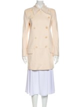 Helmut Lang Rare Archival Vintage Wool Cashmere Double Breasted Coat 40 S - £191.27 GBP