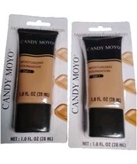 Candy Moyo Foundation Makeup Dark 1 - 1.0 fl oz - Lot of 2 Liquid Sealed... - $16.00