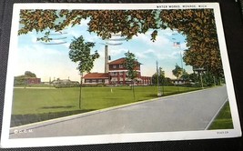 Monroe MI  Michigan The Water Works Postcard - £1.56 GBP