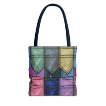 Denim Canvas Bag, Tote Bag Denim - £18.83 GBP+
