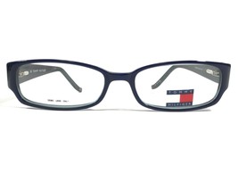 Tommy Hilfiger TH3078 BL Eyeglasses Frames Blue Rectangular Full Rim 53-... - $37.19