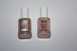 Essie Treat Love &amp; Color Strengthener Nail Polish #72 + Nail Lacquer  #080 New - £12.87 GBP