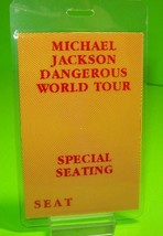 Michael Jackson Backstage Music Pass Original Dangerous Concert World Tour 1992 - £13.09 GBP