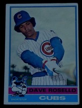 Dave Rosello, Cubs,  1976  #546 Topps  Baseball Card - GDC COND GREAT CARD - £2.31 GBP