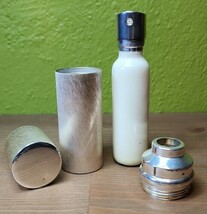 Vtg White Gold By Beauty Counselor Spray Glass Recharge Bottle 1 Oz NO P... - $49.39