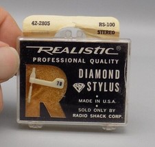 Realistic Diamond Stylus Stereo Needle RS-100 Varco Cartridge 65 Record Player - £7.69 GBP