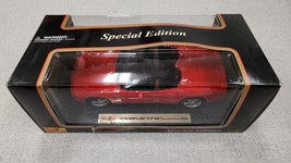 Maisto Special Edition Red Corvette Convertible 1998 1:18 Scale Diecast ... - £31.51 GBP