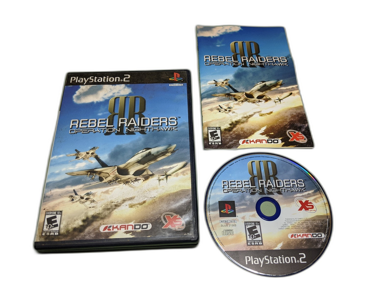 Rebel Raiders Operation Nighthawk Sony PlayStation 2 Complete in Box - $5.70