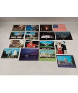 Washington DC Postcard Collection 15 Cards &amp; George Bush Sr. Photo Vintage - $24.55