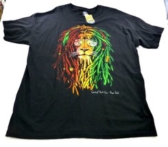 The Duck Company Rasta Lion T-Shirt XL Central Park Zoo New York 100% Co... - $314.82 MXN