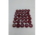 Lot Of (25) TCG Shiny Red Counter Tokens 1/2&quot; - £21.71 GBP