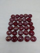 Lot Of (25) TCG Shiny Red Counter Tokens 1/2&quot; - £21.67 GBP