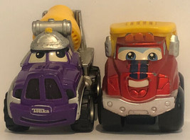 Tonka Hasbro Chuck &amp; Friends Lot Of 2 Diecast Toy Trucks T5 - £10.11 GBP