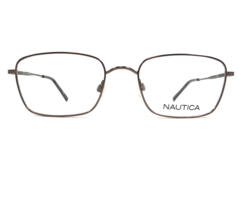 Nautica Eyeglasses Frames N7307 210 Brown Square Full Rim 54-20-140 - £44.45 GBP