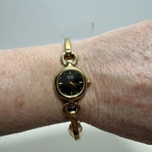 Womens Citizen Eco-Drive Dress Watch Bracelet Band Gold Tone Runs Excell... - £31.25 GBP