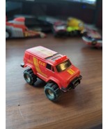 Vintage Schaper Mini Stomper Red Chevy 4x4 Van Yellow Stripe 1986 McDona... - €6,92 EUR