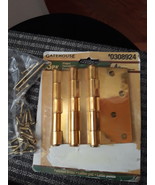 Gatehouse 3 pack 4&quot; Polished Brass Hinges - $13.68