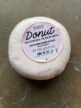 Pink ! Victoria&#39;s Secret Donut Talk To Me Until I&#39;ve Had My Coffee Bath Bomb New - £9.86 GBP
