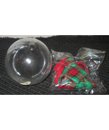 Princess House 417 Crystal Christmas Ornament Handblown Made in USA  NIB - $15.60 CAD