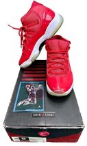 Nike Air Jordan 11 Retro All Red 136046-800 Sneakers Size 9 Original Box - $98.99