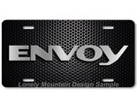 GMC Envoy Inspired Art Gray on Mesh FLAT Aluminum Novelty Car License Ta... - $17.99