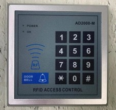 RFID Access Control K2000 Keypad Rfid Key Fob For Door Lock System - £18.82 GBP
