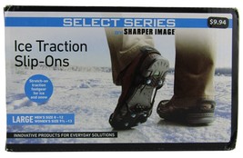 Ice Traction Slip-Ons For Walking On Ice and Snow - $9.18